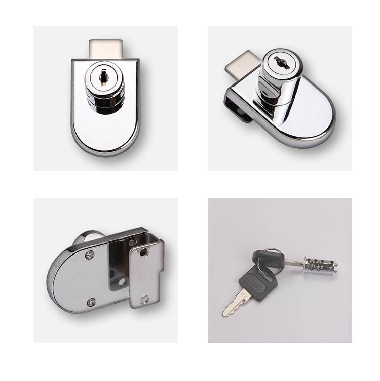 on-sale showcase lock chinese free sample glass door lock 5