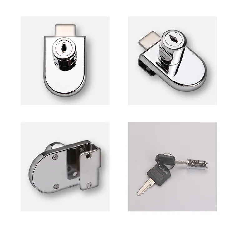 DIgao single showcase lock customization glass door lock 5
