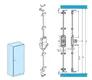 glass cabinet locks and latches free sample for push lock DIgao 3
