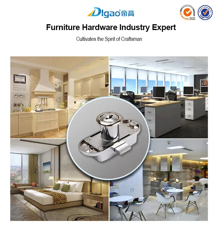 glass cabinet locks and latches free sample for push lock DIgao 2