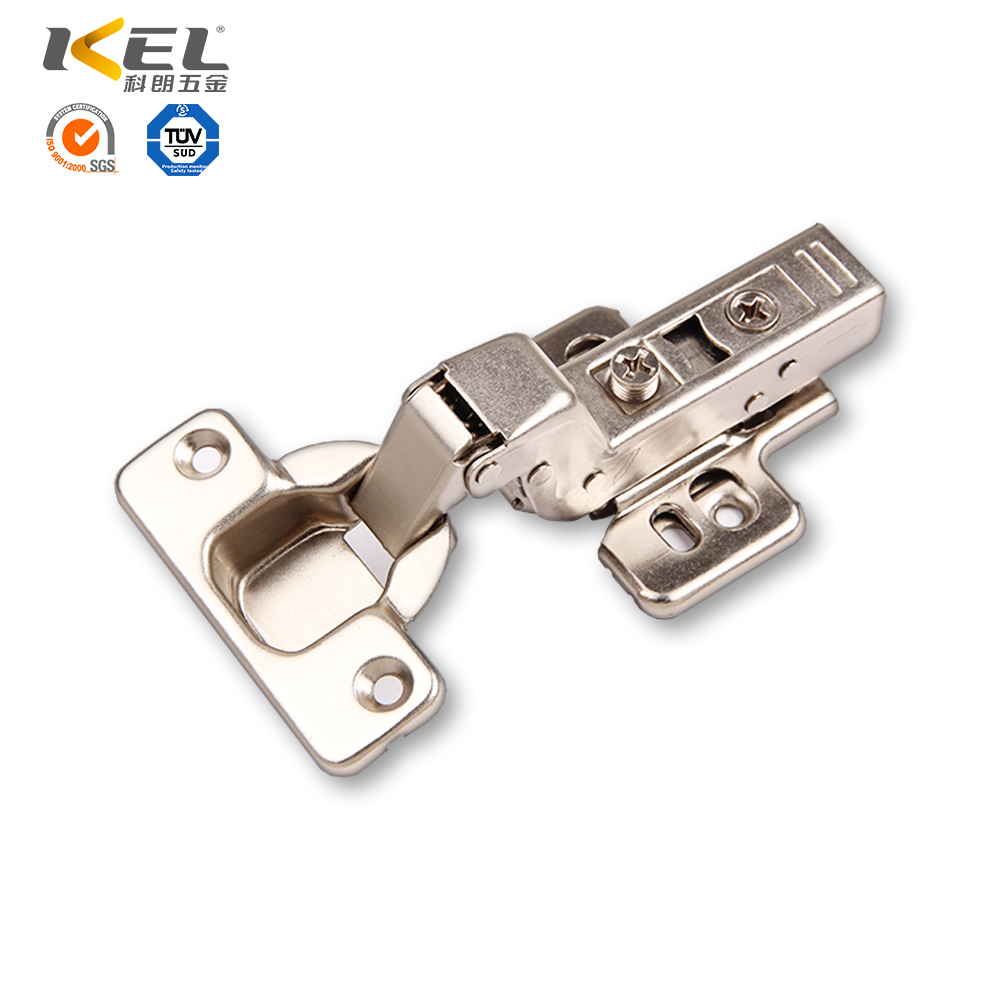 Fabricante de bisagras Bisagra de cierre suave ajustable de 2 vías 3D para gabinete de cocina 5