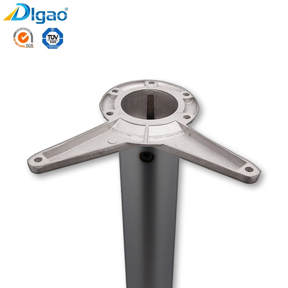 Digao Chrome Metal Iron Height Adjustable Leg Furniture Office Conference Desk Table Leg 1