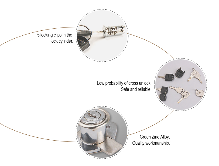 DIgao 138 drawer lock bulk production 3