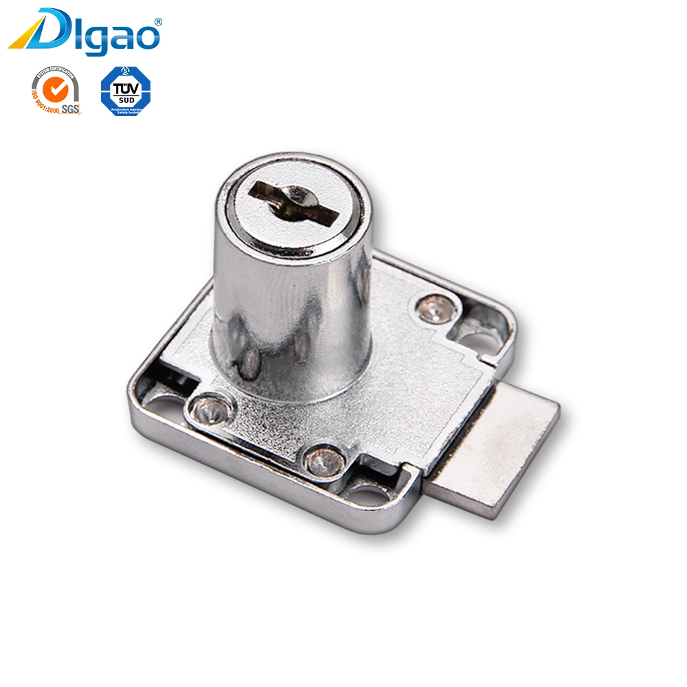 Office furniture pedestal metal drawer lock factory digao zinc iron drawer locks 1