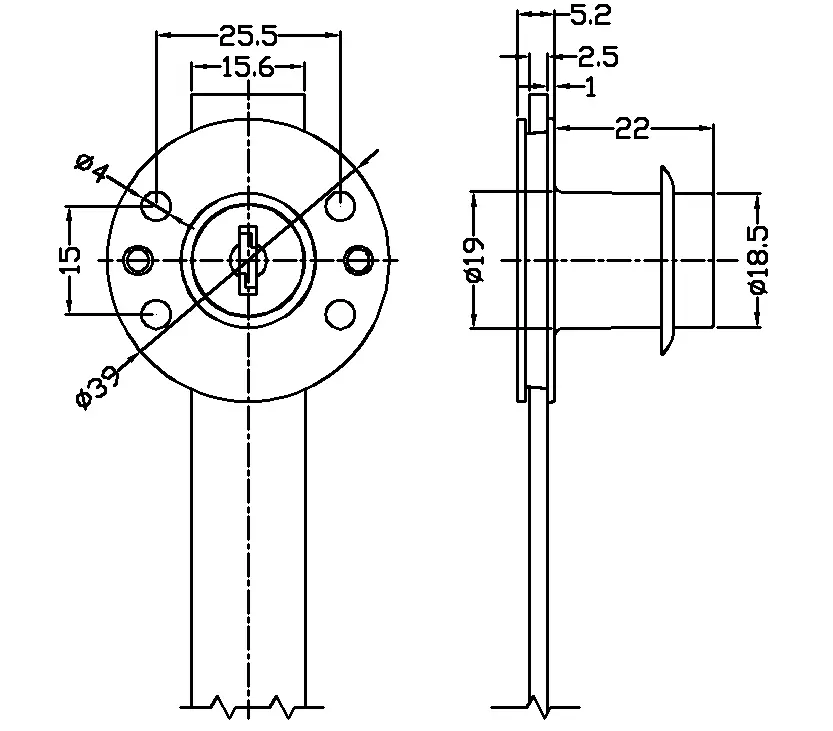 DIgao 288 cabinet drawer locks supplier for room 5