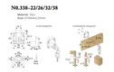 metal Custom unit drawer lock plastic DIgao 3