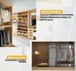 Wholesale iron wardrobe hanging rail DIgao Brand 7