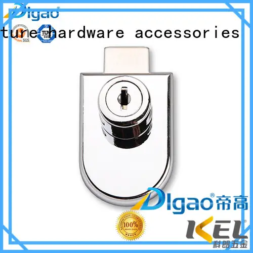 DIgao latest glass display cabinet locks for wholesale kitchen double door lock 1