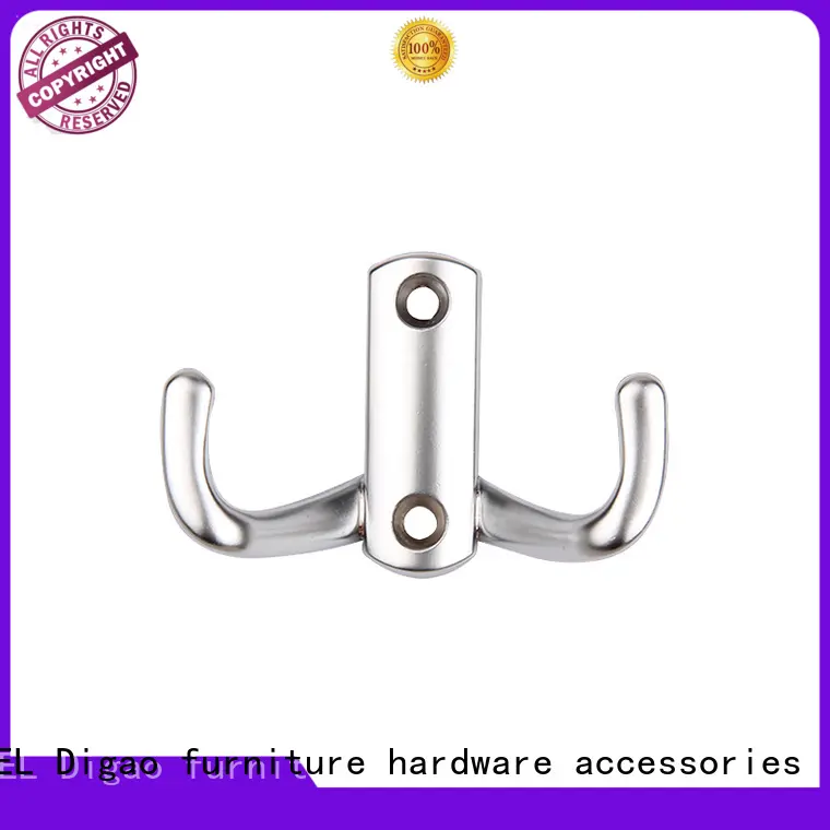 Wholesale Furniture hardware Zinc Alloy Metal bedroom bathroom Coat And Hat Wall Robe Clothes Hook 1