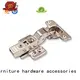 Furniture hardware 3D adjustable hydraulic concealed door hinge 1