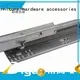 KEL 2 fold drawer track soft closing cabinet hidden telescopic ball channel concealed drawer rails 1