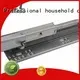 KEL 3-fold soft close heavy duty concealed telescopic kitchen cabinet drawer slide rail machinery 1