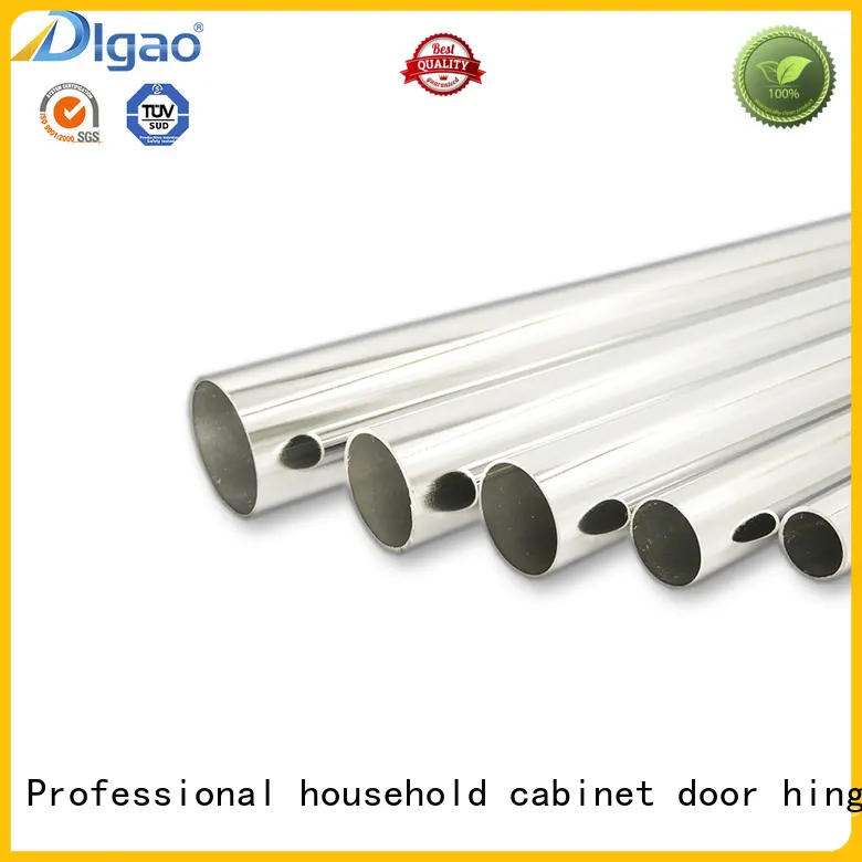 Digao Furniture fittings Chrome Plated Hard Steel Wardrobe Oval Pipe Iron Tube 1