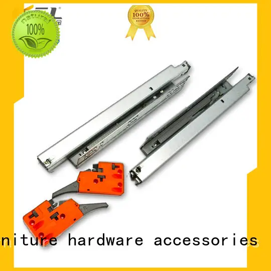 Astonishing Heavy Duty Plastic Telescopic Triple Fold Full Extension Ball Bearing Undermount Soft Close Hidden Drawer Slide Rail1 1