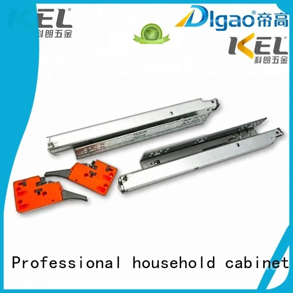 Top quality soft close full telescopic heavy duty concealed drawer slide rail 1