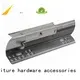 KEL 2 fold drawer track soft closing cabinet hidden telescopic ball channel concealed drawer rails1 1