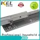 KEL 3-fold soft close heavy duty concealed telescopic kitchen cabinet drawer slide rail machinery1 1