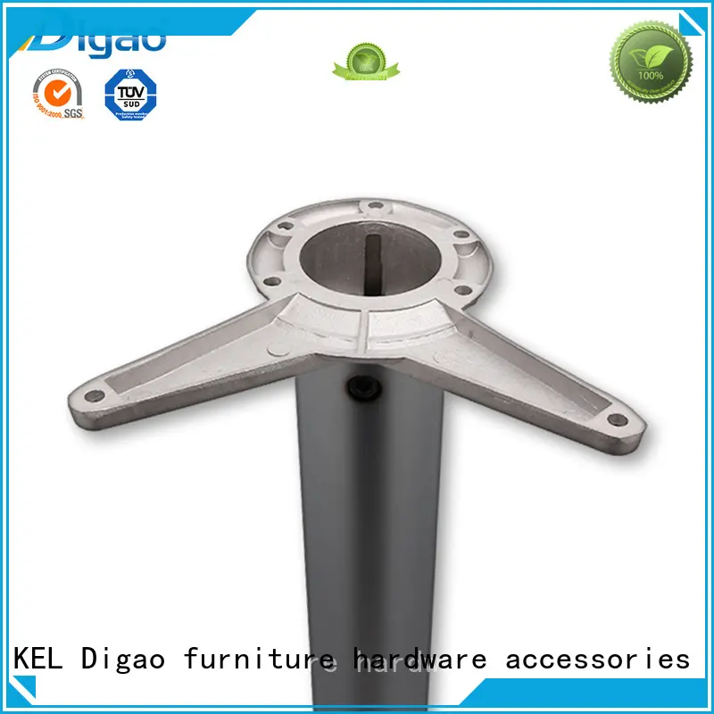 Digao Chrome Metal Iron Height Adjustable Leg Furniture Office Conference Desk Table Leg1 1