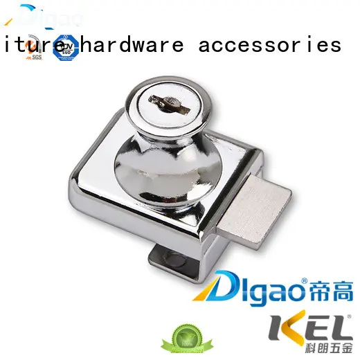 Digao 407 Zinc Alloy Furniture Showcase Single Swing Cabinet Glass Door Lock2 1