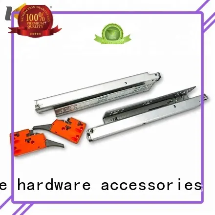 Top quality soft close full telescopic heavy duty concealed drawer slide rail1 1