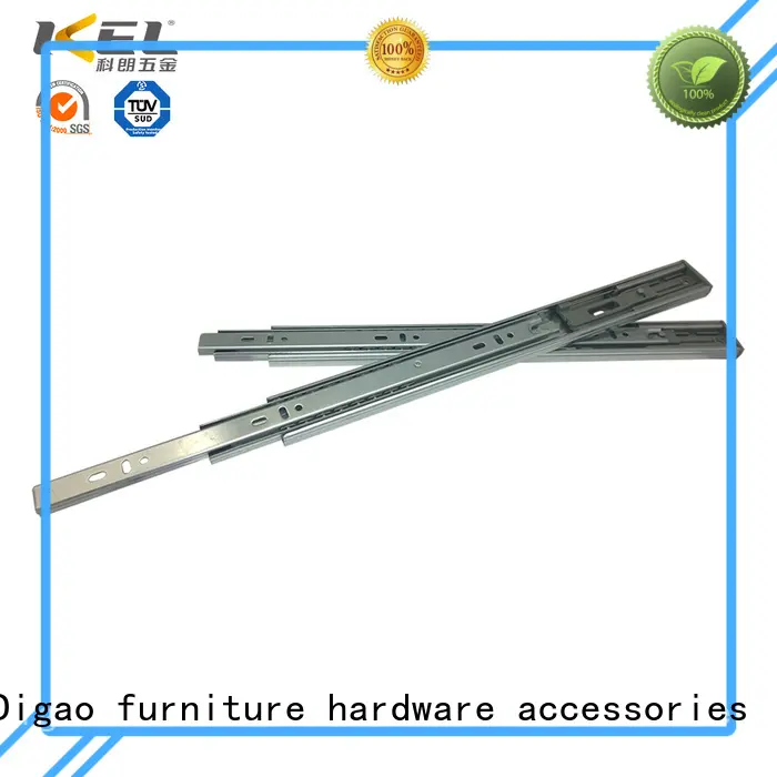 DIgao Breathable ball bearing drawer slide full for drawer 1