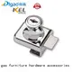 durable showcase lock key customization 1