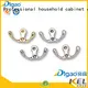 bedroom chrome coat hooks get quote hat wall coat DIgao 1