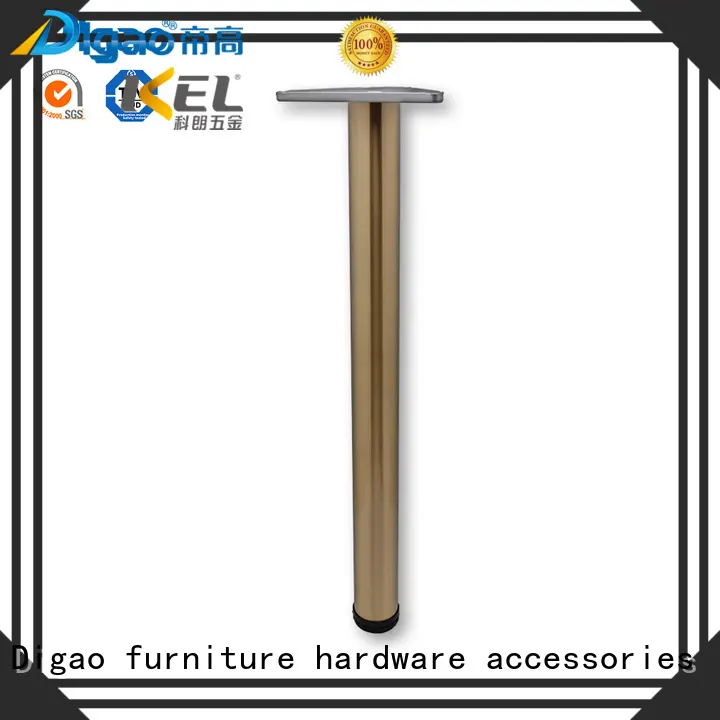 Breathablechrome furniture legs iron ODM table leg 1