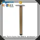 Breathablechrome furniture legs iron ODM table leg 1