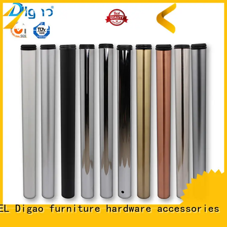 solid mesh Furniture Leg round OEM desk leg 1