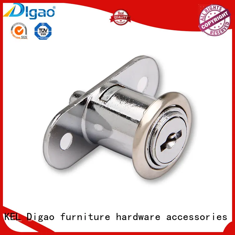DIgao glass display cabinet locks OEM kitchen double door lock 1
