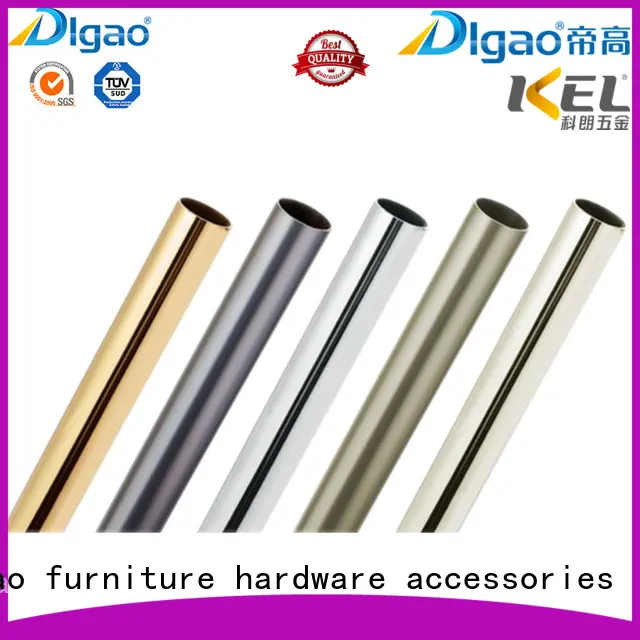 DIgao galvanized wardrobe rail bulk production Chrome Plated Furniture 1