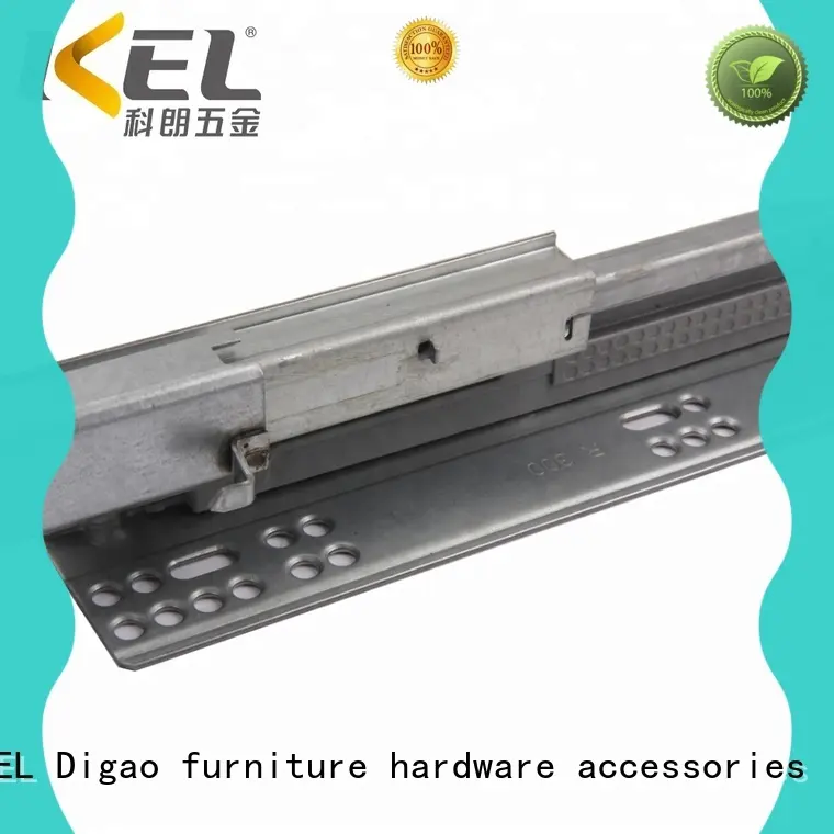 DIgao concealed soft close drawer runners ODM for drawer rails 1
