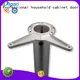 DIgao metal chrome table leg supplier desk leg 1
