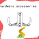 portable clothes hook zinc get quote hat wall coat 1