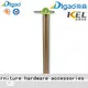 DIgao Breathable Furniture Leg for wholesale sofa leg 1