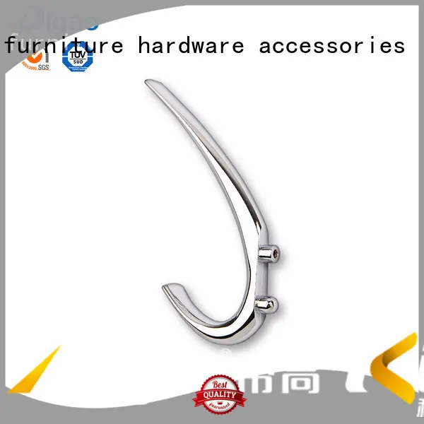 DIgao durable chrome coat hooks bulk production bathroom coat 1