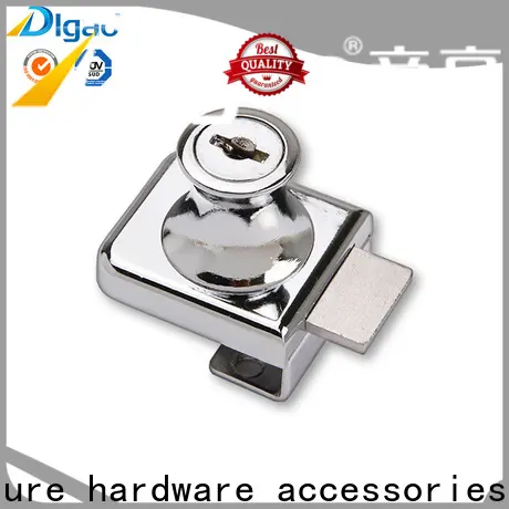 DIgao high-quality display cabinet locks free sample kitchen double door lock 1