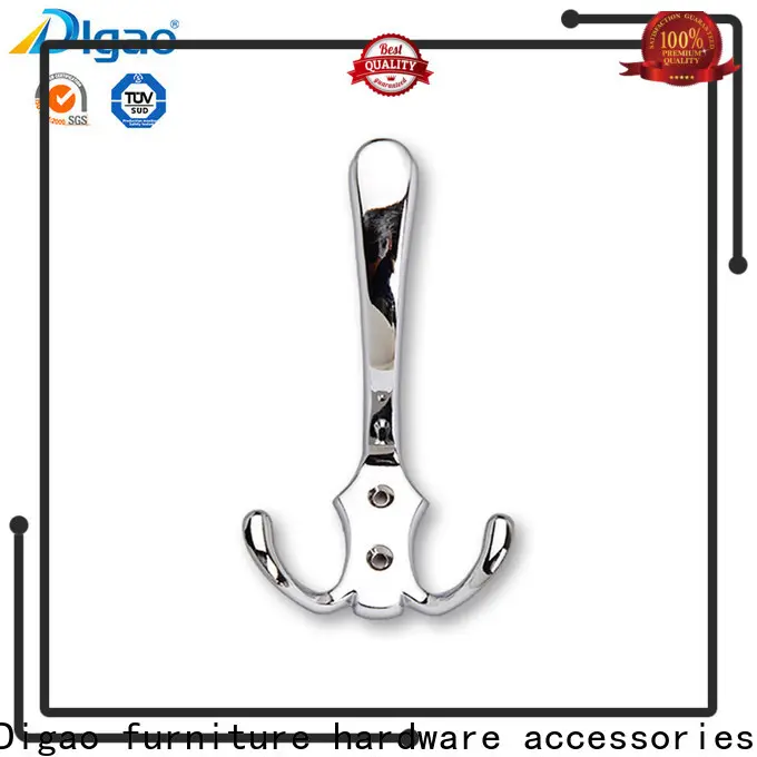solid mesh chrome coat hooks bedroom OEM coat wall 1