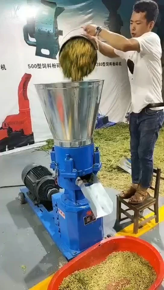 Feed pellet machine for poultry pet animal floating fish chicken cattle goat feed processing 1