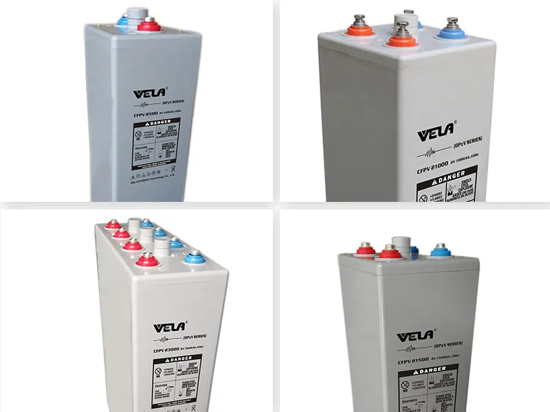 VELA professional maintenance free battery satisfying for power plant 2