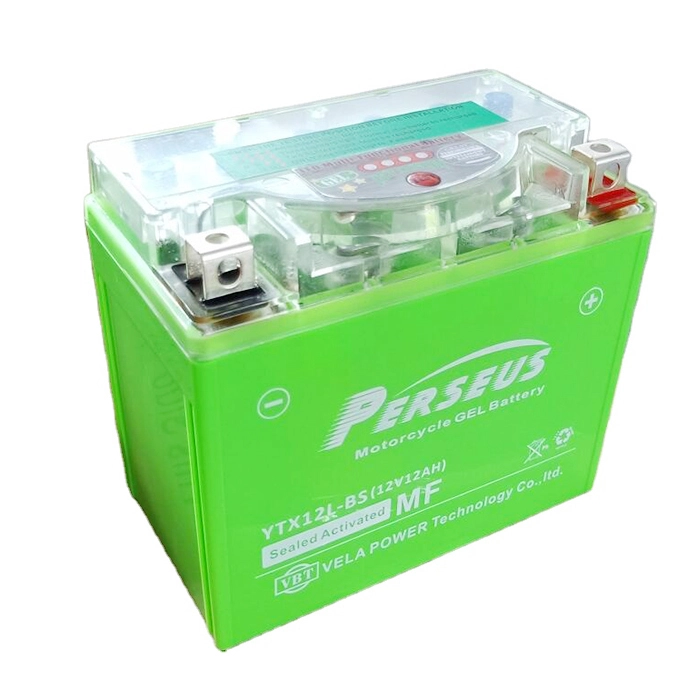 YTX12-BS 12v10ah gel motorcycle battery 1