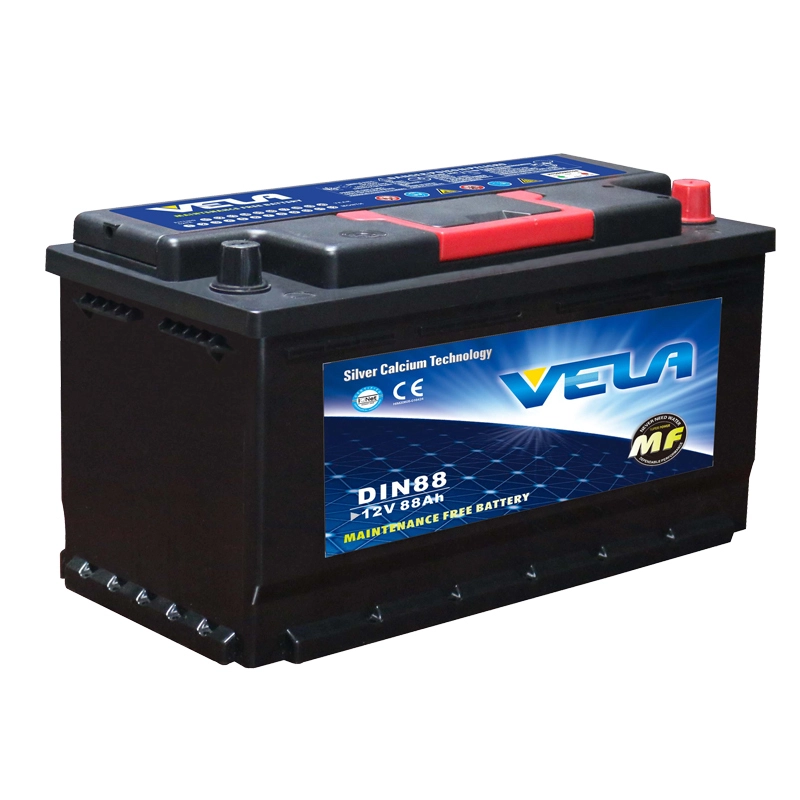 12v car battery 12V 88Ah maintenance free battery DIN88L 1