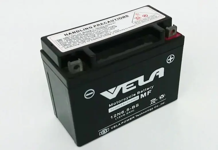 12N6.5 12v 6.5Ah gel cell motorcycle battery 1