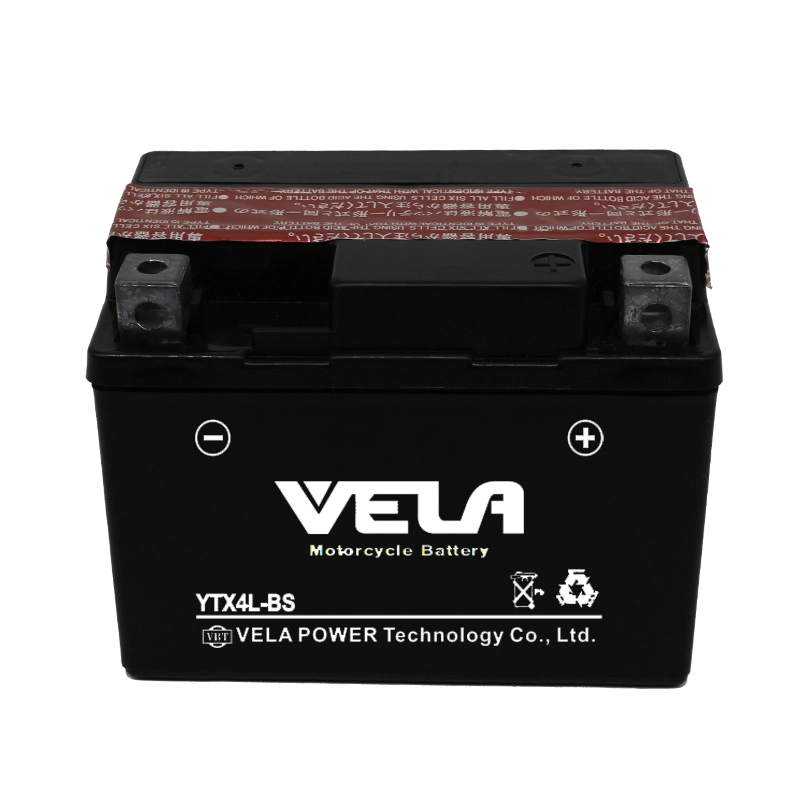 YTX4L-BS 12V 4Ah dry charged MF motorcycle battery 1