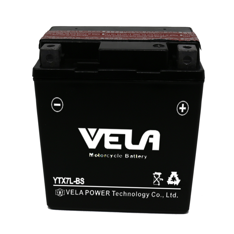 YTX7L-BS 12V7Ah motorcycle battery factory 1