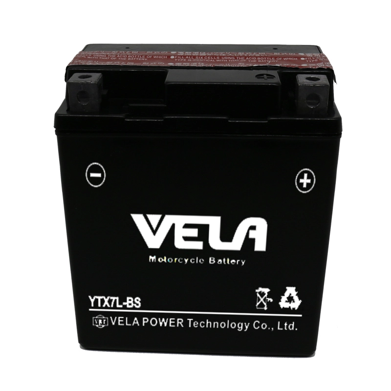 YTX7L-BS 12V7Ah motorcycle battery factory 1