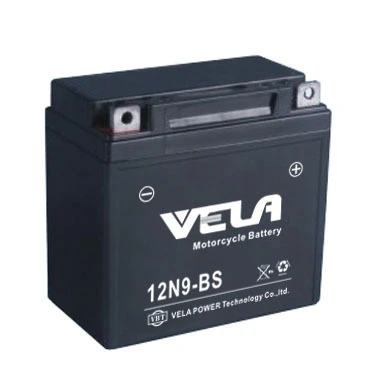 Sealed storage battery rechargeable lead acid 12V9AH MF 12N9-BS motorcycle battery 1