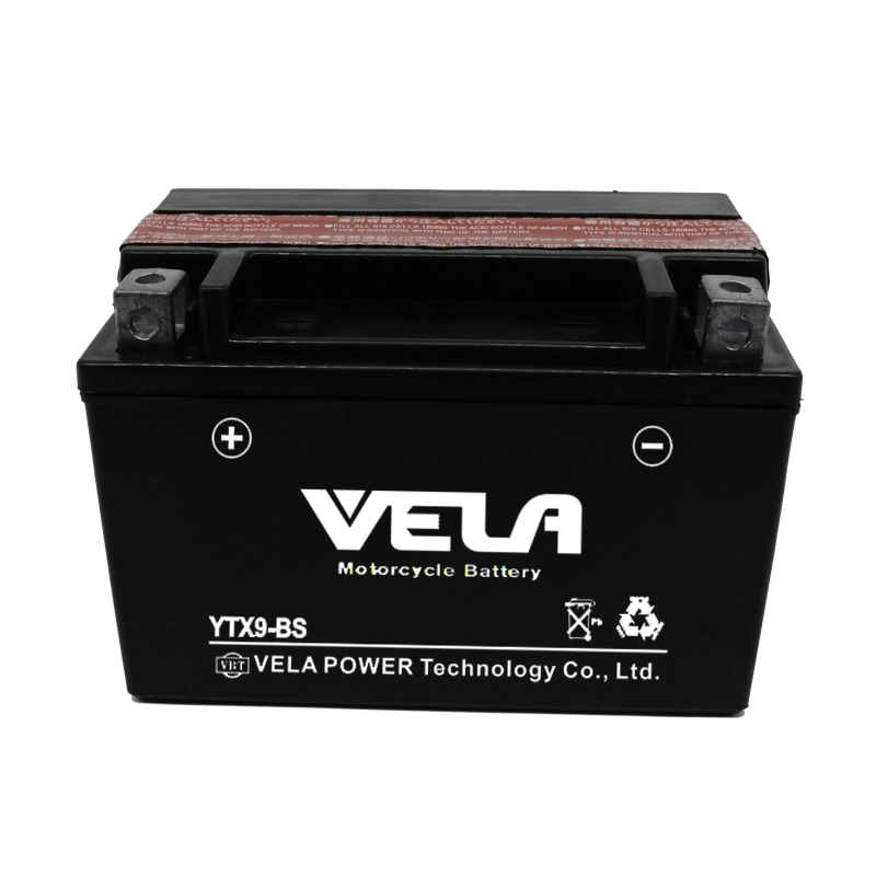 YTX9-BS 12V 9Ah motorcycle battery Wholesale 1