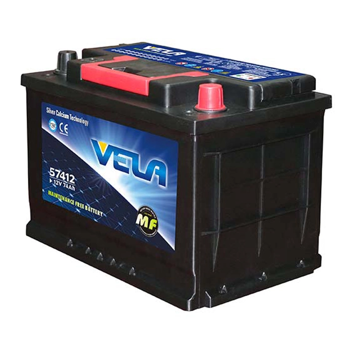 DIN74L 12V 74Ah Car  Battery Best Brand 1